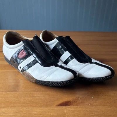 Bally Frenz Women's Shoes White Sneakers Calf Plain White Shoes For Women's US 6 - Image 1 of 4