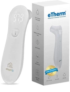 eTherm Infrared Ear & Forehead Thermometer - Picture 1 of 6