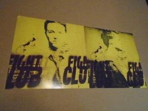 RARE PROMO Fight Club LP FLAT POSTER film Dust Brothers BRAD PITT David Fincher - Picture 1 of 3