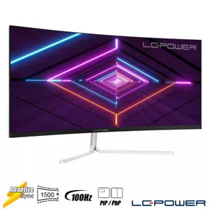 LC-Power - Monitor LC-M34-UWQHD-100-C-V3 - 34", UWQHD-Auflösung, 120Hz, VA - Bild 1 von 9
