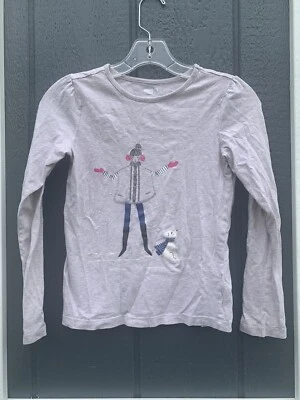 Crazy 8 Girl Dog Scarf Light Pink Top Size L 10-12 - Image 1 of 3