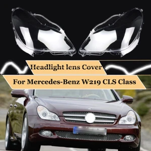 2x Scheinwerferglas Streuscheibe Linse für 2006-2011 Mercedes W219 CLS350 CLS500 - Picture 1 of 11