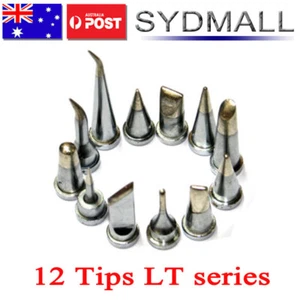 12PCs Solder Soldering Station Iron Tips LT FOR Weller WSD80 WSP80 WSD130 WSD150 - Bild 1 von 3