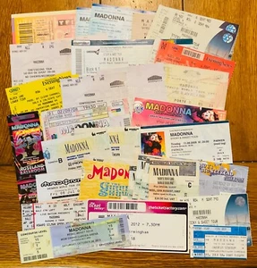 Madonna Original Concert Tickets Select From Dropdown List - Imagen 1 de 55