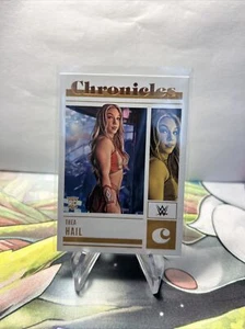 Thea Hail 2023 Panini Chronicles WWE BRONZE FOIL PARALLEL Rookie #61 - Picture 1 of 6
