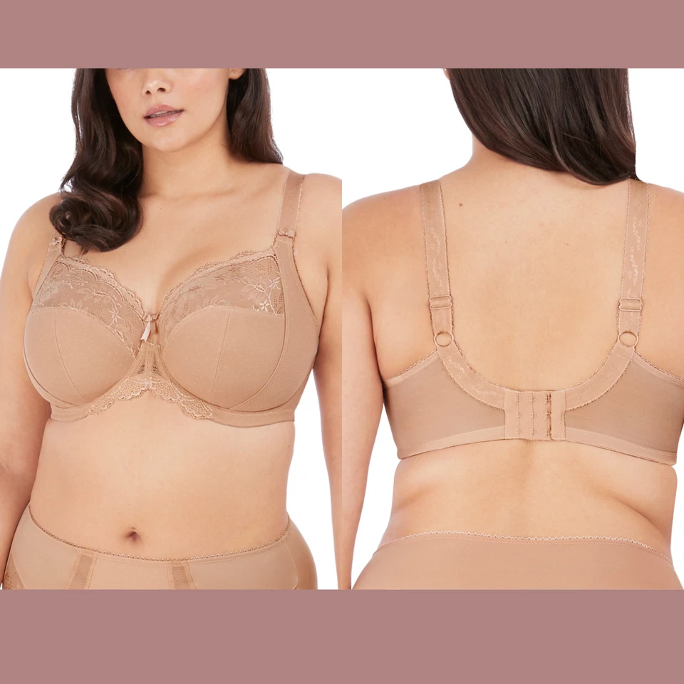 Elomi Meredith EL4440 W Underwired Banded Bra Sahara (SAH) 32HH CS