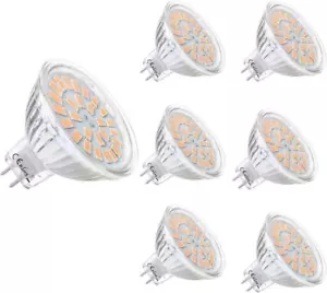 MR16 LED 4/6/10/30 Leuchtmittel 3W 5W 7W Einbauspots Lampe Glas 220V 12V GU5.3 - Bild 1 von 15