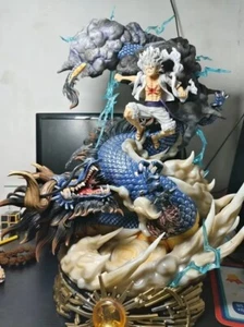 One Piece Anime Gear 5 Luffy vs Kaido Action Figure Toy Collection Statue Gifts - Picture 1 of 7