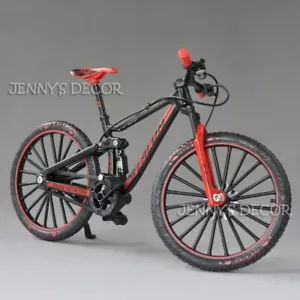 Modelo de bicicleta de metal diecast 1:10 juguetes DH descenso doble slalom bicicleta de montaña - Imagen 1 de 17