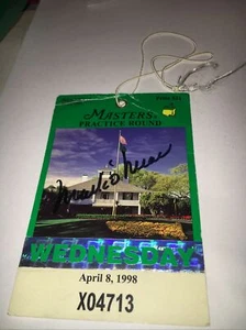 Mark O Meara Winner Signed 1998 Masters Ticket - Picture 1 of 1