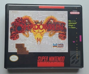 Shadowrun NUR HÜLLE Super Nintendo SNES Box BESTE Qualität verfügbar - Bild 1 von 5