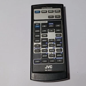 Used JVC RM RK241 Remote Audio CD Band Source OSD ATT Menu Aspect Setup #112 - Picture 1 of 2