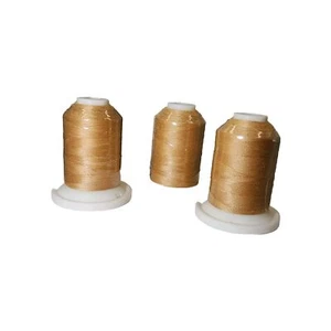 Intressa Polyester Thread, 40 Wt, 600 Yards, Sawdust, 3 Mini King Spools - Picture 1 of 4