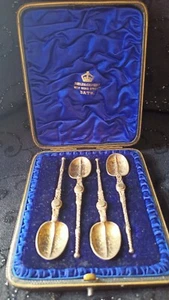 Rare silver spoon set King Edward VII Coronation 26th June 1902 - Picture 1 of 19