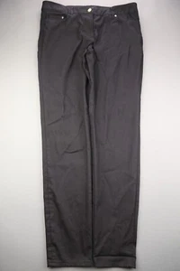 Damen H&M Mid Rise Skinny Stretch Hose schwarz 5 Taschen Größe 18 (36x31) - Bild 1 von 6
