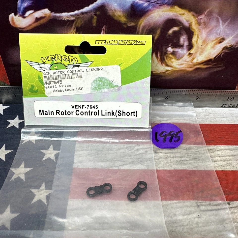 VENOM VENF-7645 MAIN ROTOR LINK: Short - Image 1 of 4