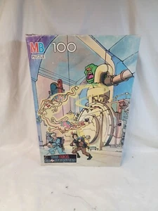 The Real Ghostbusters 100 Piece Puzzle, Milton Bradley 4757-8, Sealed in Box - Picture 1 of 3