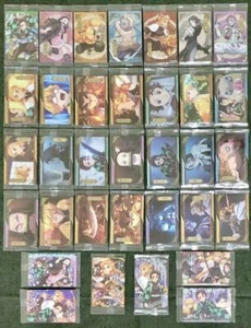 Demon Slayer Kimetsu no Yaiba BANDAI Wafer 4 Complete 34 type set Card full - Picture 1 of 5