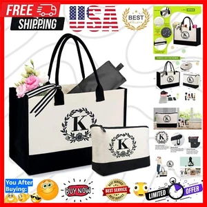 Stylish & Durable Personalized Tote with Floral Accents - Perfect Gift for Moms - Picture 1 of 8