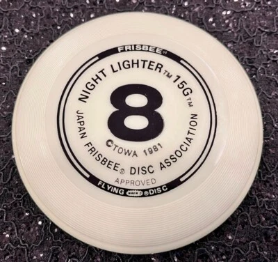 Night Lighter Midnight GLOW MINI Disc Golf Frisbee #668 (Free Innova Pin) Wham-O - Image 1 of 4