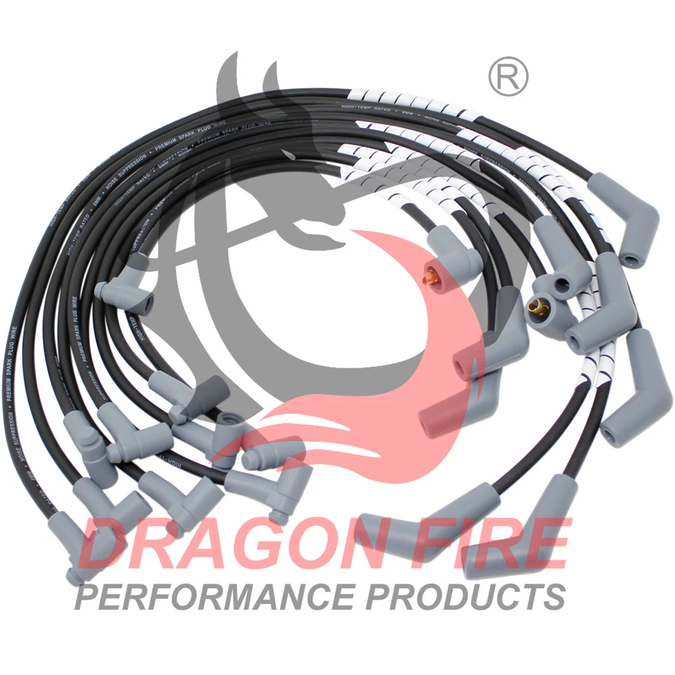 Cables de enchufe Dragon Fire para Ford Lincoln Mercury SBF 221 260 289 302 351W 79-91 Foto 1 de 4