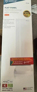 ANTOP AT-401 FLAT-PANEL OUTDOOR/INDOOR HDTV ANTENNA - Picture 1 of 2
