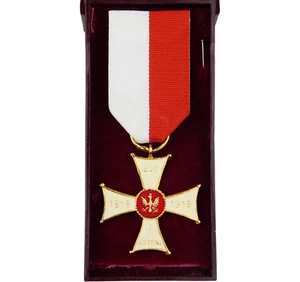 2604 WK1 POLNISCHES GOTTESKREUZ UND PATRIA 1918 1918 - Bild 1 von 6