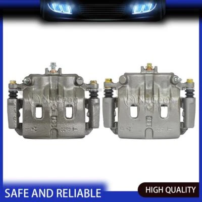 2 件 Nugeon 制动卡钳前部适用于 2001 - 2004 年日产探路者 3.5L — 第 1/4 张图片