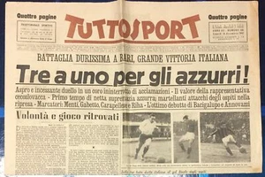 TUTTOSPORT 1947 VITTORIA ITALIA CECOSLOVACCHIA BARI Nazionale - Imagen 1 de 1