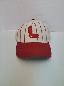 Boston Red Sox Hat Cap Fitted Mens 7 1/2 White Red MLB Baseball Cooperstown - Picture 1 of 8