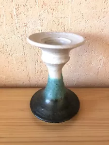 Dänische Studio Keramik "Spøttrup" Leuchter Kerzenständer 10 cm Hoch - Bild 1 von 10