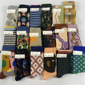 5 Paar Socken Damen BM Bonne Crew Socken Komfort Atmungsaktiv Freizeit Trendy Socken - Bild 1 von 64