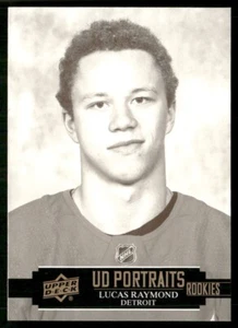 2021-22 Upper Deck Series 2 - Ud Portraits Rookies Lucas Raymond #P-79 (RC) - Picture 1 of 2