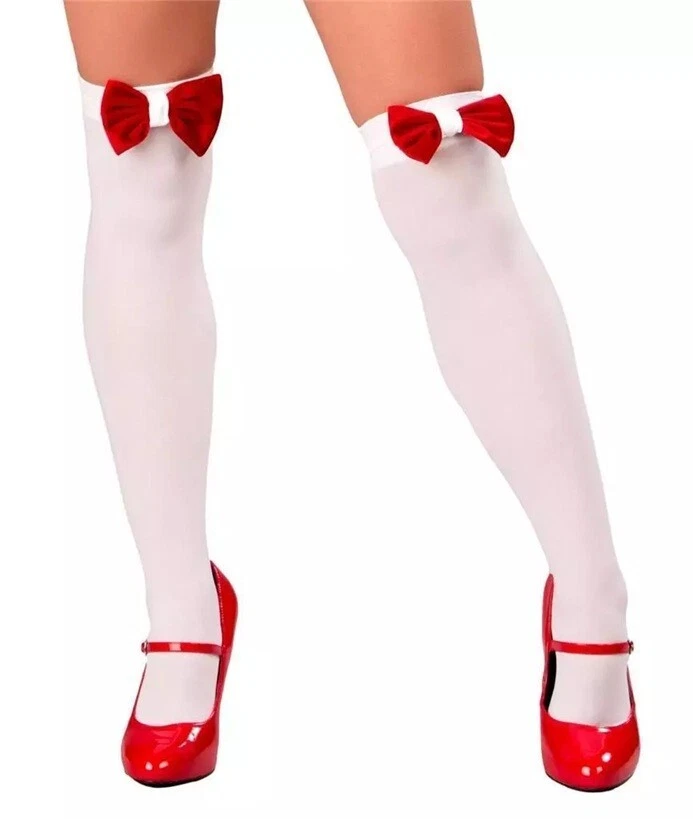 Arcos de Terciopelo Rojo para Medias Toppers Disfraz Navidad Papá Noel Foto 1 de 1