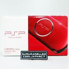 Consola Portátil SONY PSP Playstation Rojo Radiante PSP-3000 Japón Nueva
