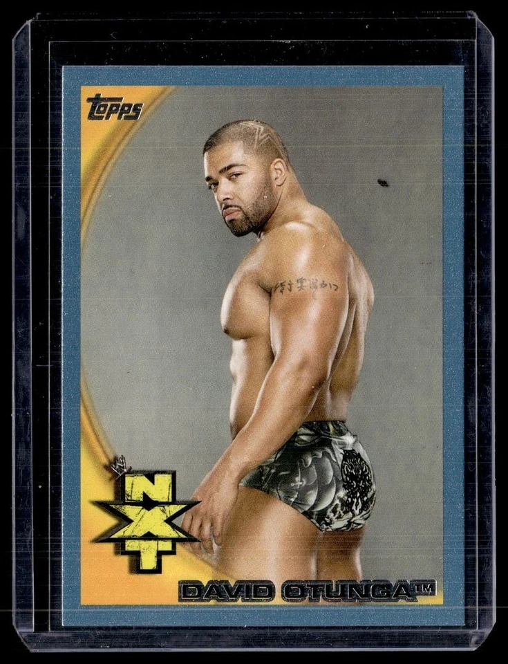 2010 TOPPS WWE BLUE /2010 DAVID OTUNGA - Image 1 of 1