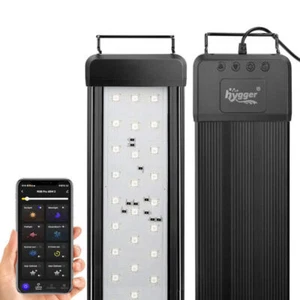 Hygger Aquarium Bluetooth LED Light 25W with App Control - Black - Picture 1 of 7