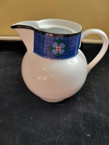 Dansk International Design Quiltings Nine Patch Creamer Portugal Sorry No Lid - Picture 1 of 7