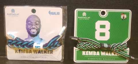 Kemba Walker Rastaclat Signature bracelets  Set of 2 New old Stock Cover