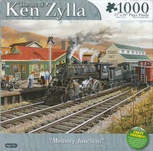 The Art Of Ken Zylla Memory Junction 1000 Piece Puzzle - Picture 1 of 1