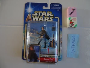 NEW & SEALED BLISTER - STAR WARS SAGA 2002 07 BOBA FETT KAMINO ESCAPE version 2 - Imagen 1 de 4