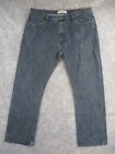 Wrangler Jeans Mens 40X32 Blue Denim Regular Straight Leg Western Outdoors Retro