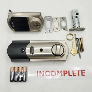 SCHLAGE BE469ZP CAM 619 Connect Smart Deadbolt, Satin Nickel, Z-Wave Plus - Picture 1 of 1