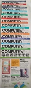 Compute!'s Gazette Magazine Commodore 64 Vintage 80s 83 Video Game Computer Old - Zdjęcie 1 z 16