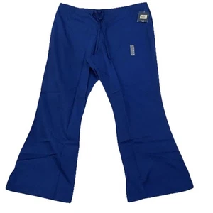 Cherokee Workwear Scrubs Women's Cargo Pants Size 2XL 4101 Royal Blue New - Picture 1 of 15