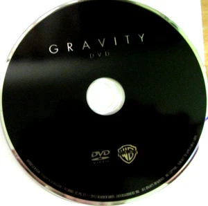 GRAVITY (DVD, 2013) George Clooney, Sandra Bullock, NO CASE, Read Descript - Imagen 1 de 1