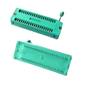 2x Universal IC Test Zif Sockets Zif IC Socketss Test Adaptor Lock Seat 40 Pins - Picture 1 of 7