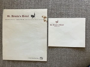 Vintage Hotel Stationary St. Ermin's Hotel London SW1 England 5 Star Hotel 1960s - Picture 1 of 7