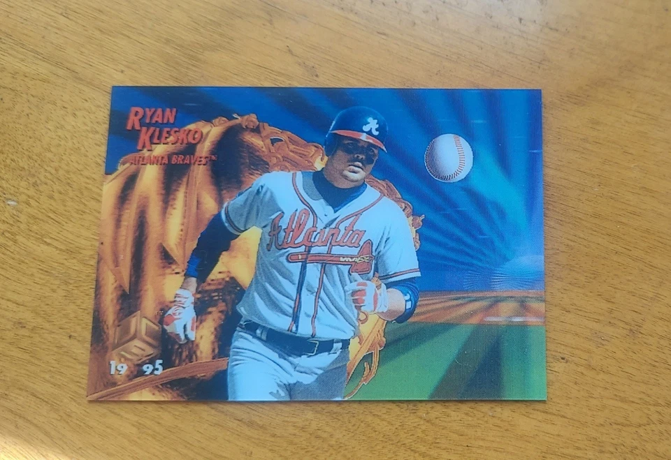 1995 Sportflix UC3 Ryan Klesko #54 Atlanta Braves Card - Image 1 of 1