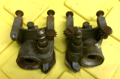 1942 1946 1948 CHEVROLET AERO SEDAN FLEETLINE REGULADORES DE JANELA DE VENTILAÇÃO DE PORTA GM - Imagem 1 de 4